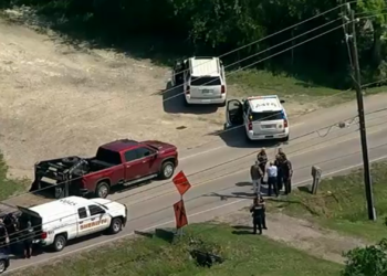 Gunshots exchanged between men after 1 hit the other with his car