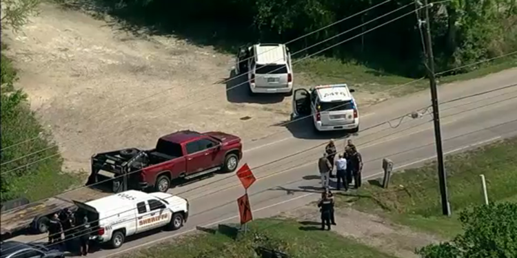 Gunshots exchanged between men after 1 hit the other with his car