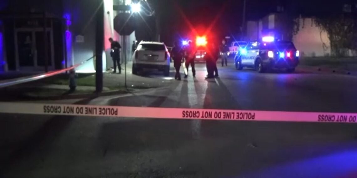 2 hospitalized after drive-by shooting outside painting party in Houston’s south side