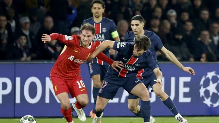 PSG Pays the Price for Its Dominance as Liverpool Steals a Late Win