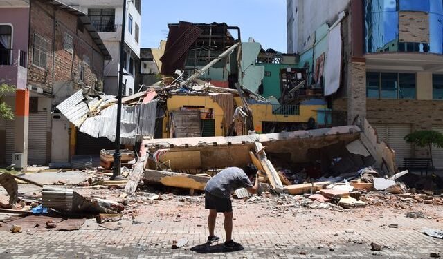 At least 16 dead after magnitude 6.8 earthquake shakes Ecuador