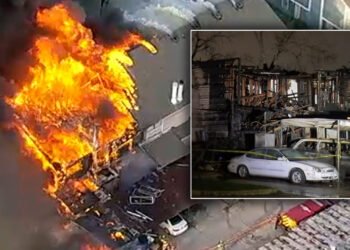 20 families displaced when fire breaks out at Greenspoint apartment complex