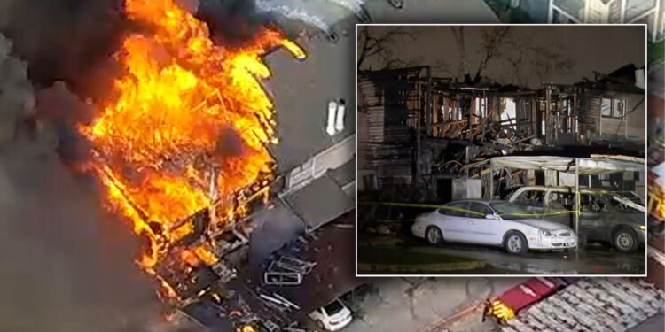 20 families displaced when fire breaks out at Greenspoint apartment complex