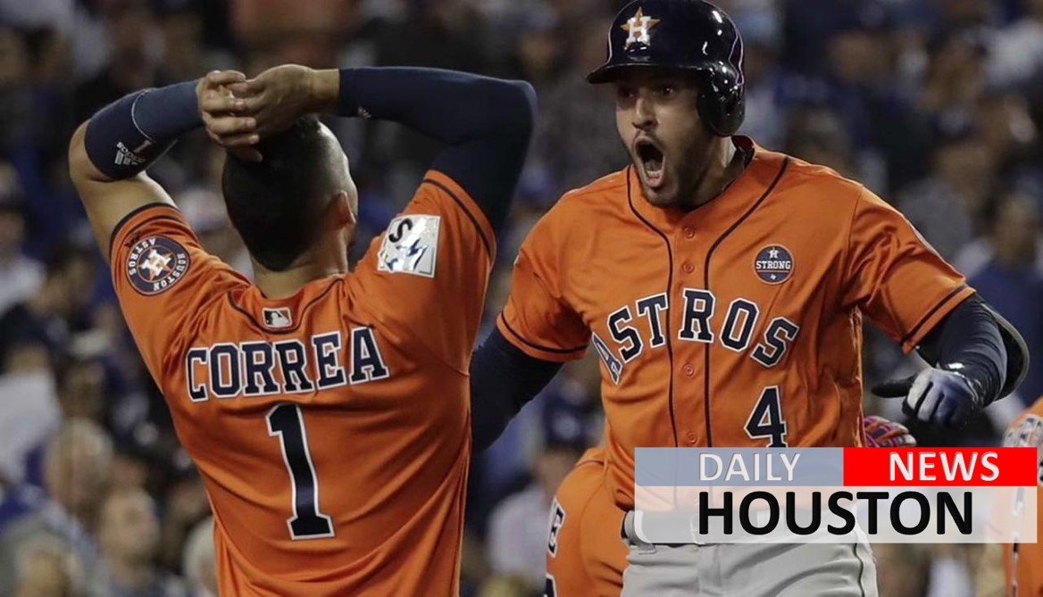 Astros’ Springer and Correa to participate in Rockets “First Shot” tradition