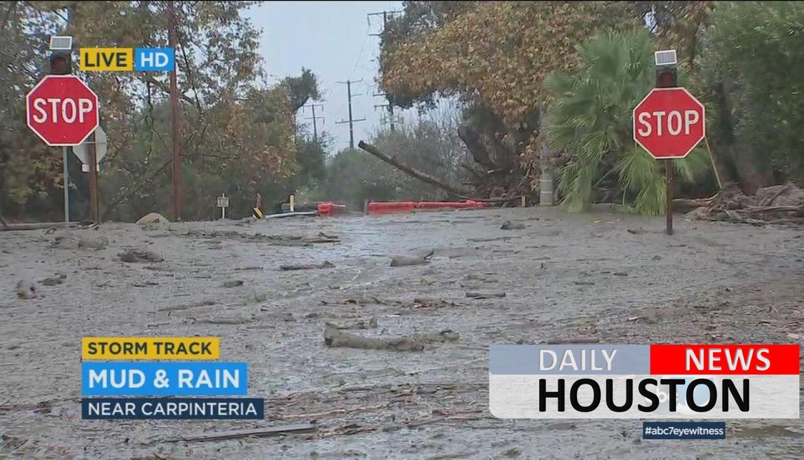 5 killed in Santa Barbara County as storm triggers mudflows