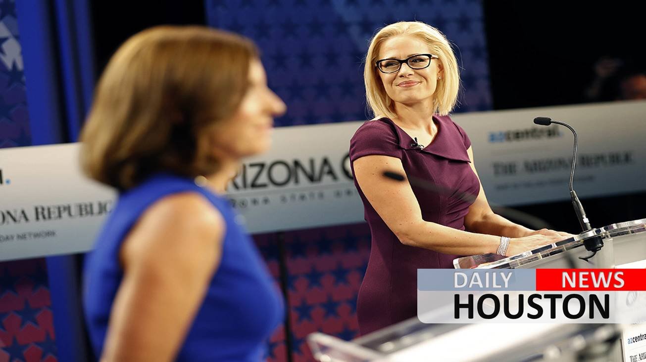 Martha McSally accuses Kyrsten Sinema of supporting ‘treason’ in fiery Arizona Senate debate