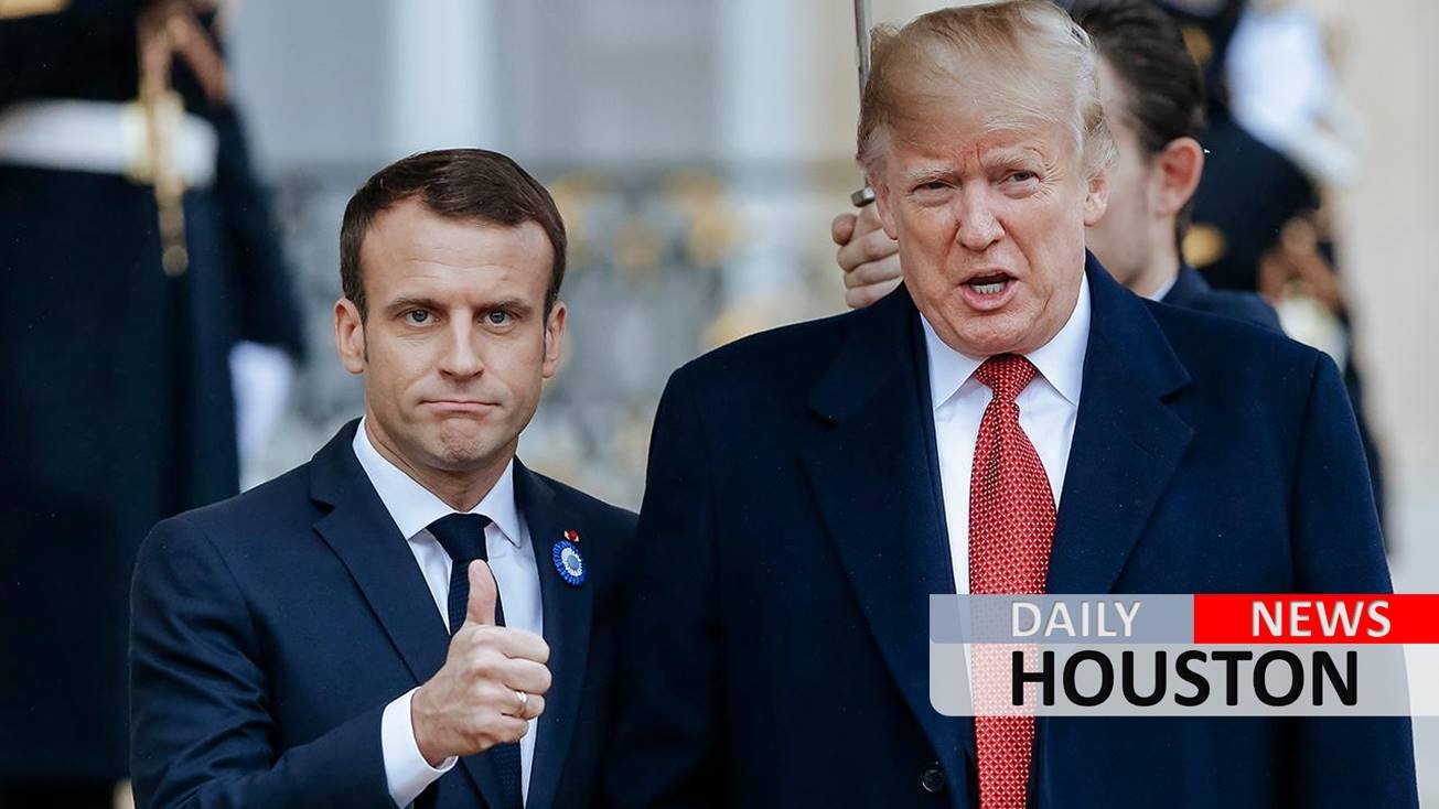 Trump, speaking at Armistice Day event outside Paris, honors fallen soldiers as Macron, Merkel take shots at him