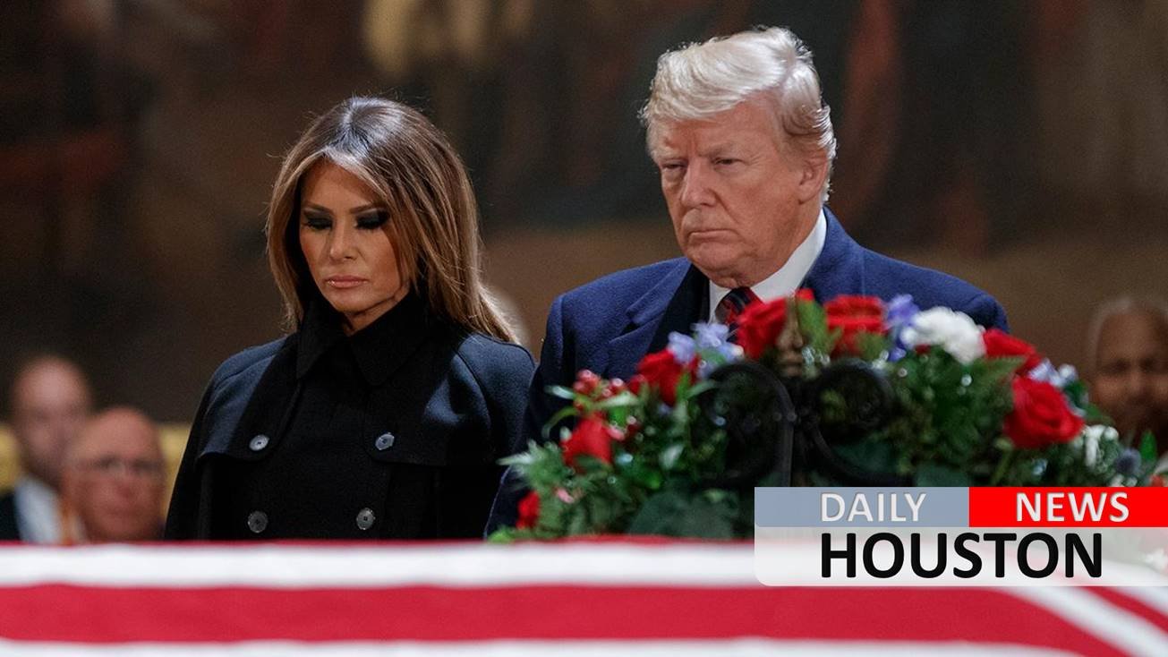 Bush family wants funeral that avoids anti-Trump sentiment