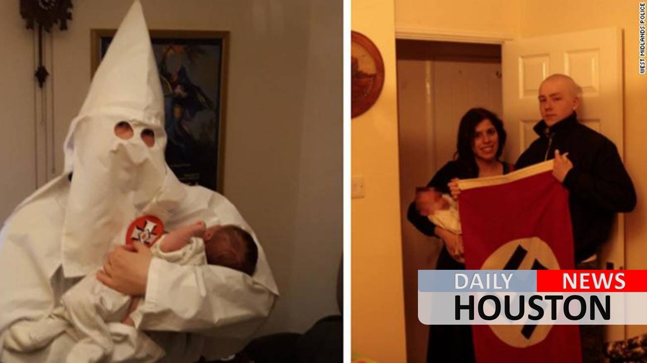 Couple who named baby after Hitler jailed for membership of neo-Nazi group