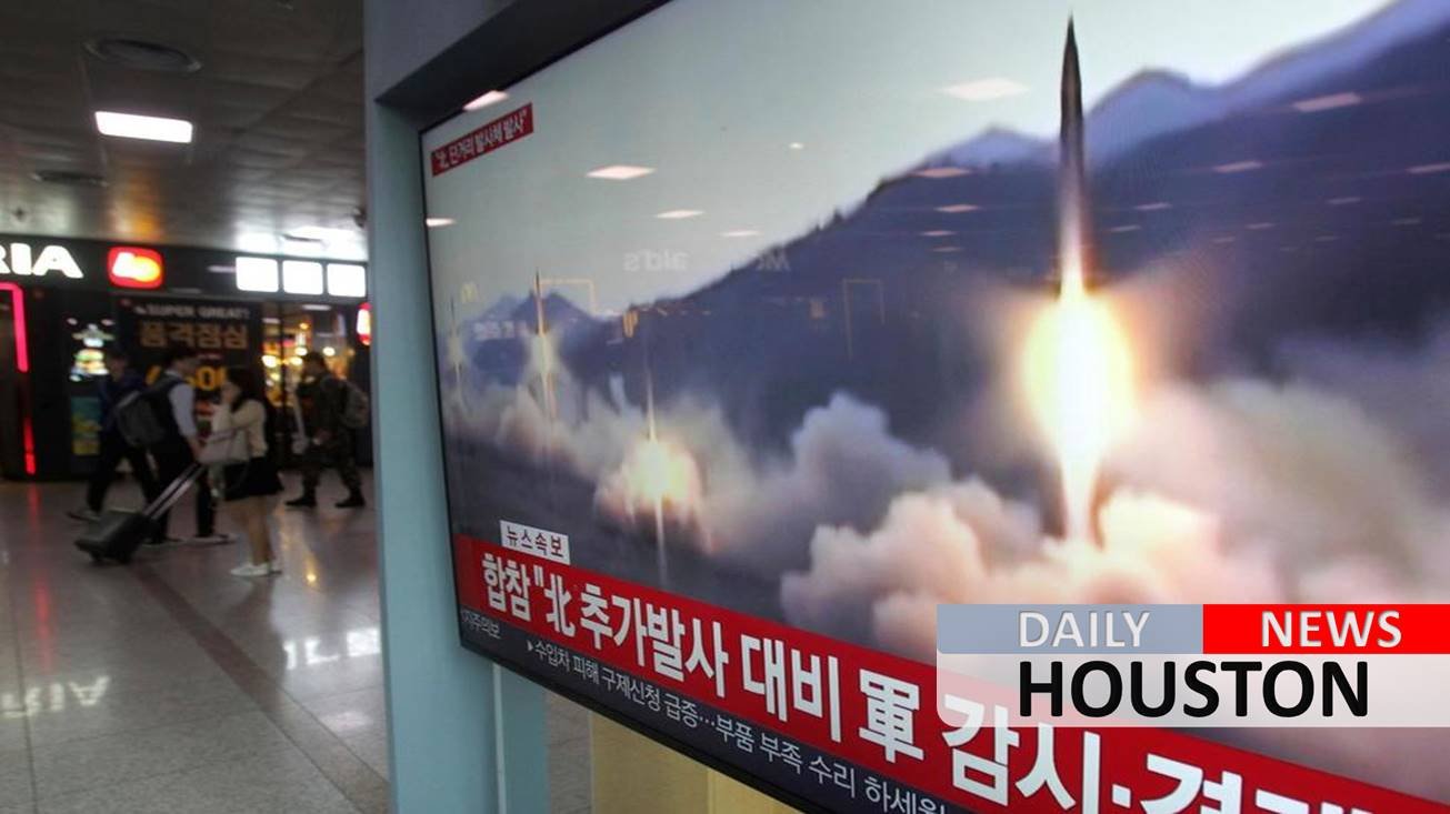 North Korea launches short-range ‘projectiles’