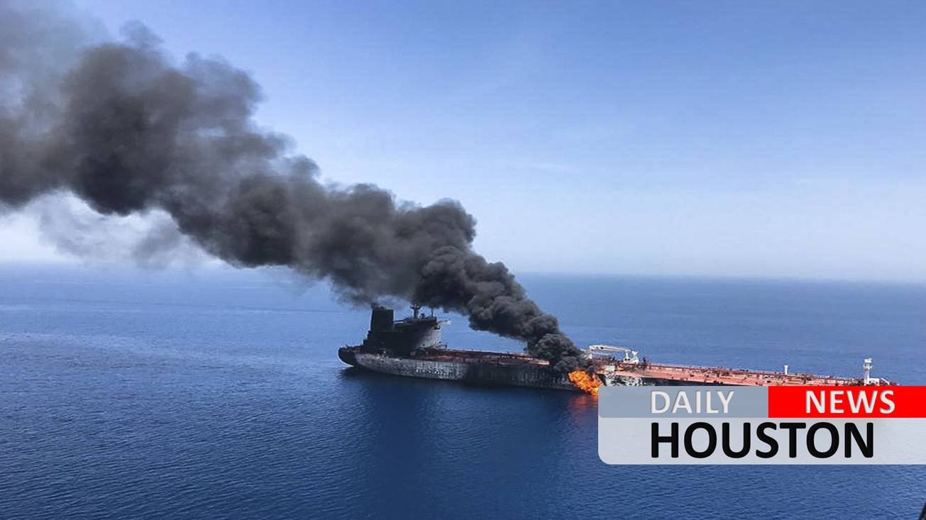 2 oil tankers damaged in suspected attack in the Gulf of Oman, crew evacuated