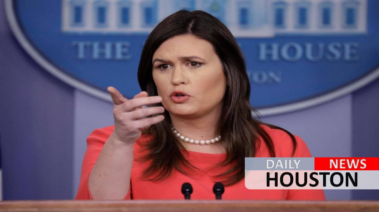 WH Press Secretary Sarah Sanders will leave office by the end of the month
