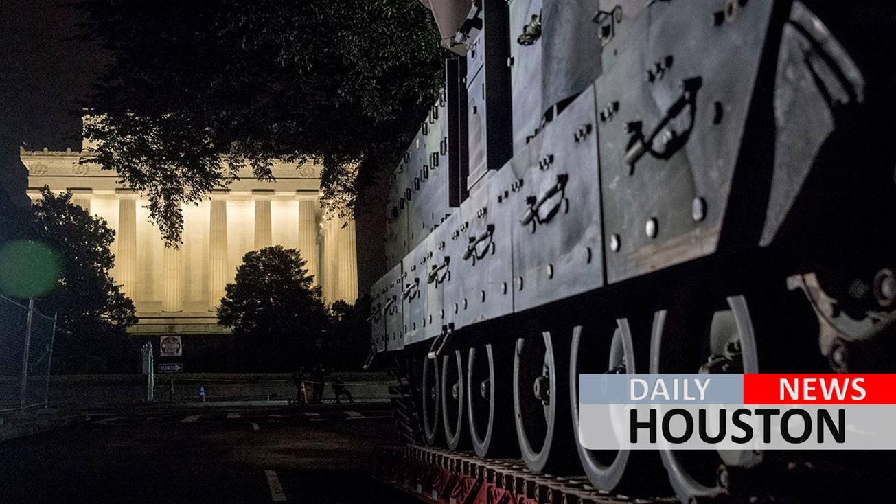 Police on alert as protesters descend on DC for Trump’s military-themed July 4th
