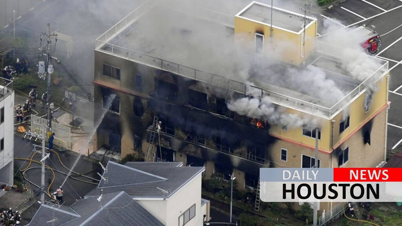 At least 23 feared dead, 36 injured in arson at Japanese film studio, suspect arrested