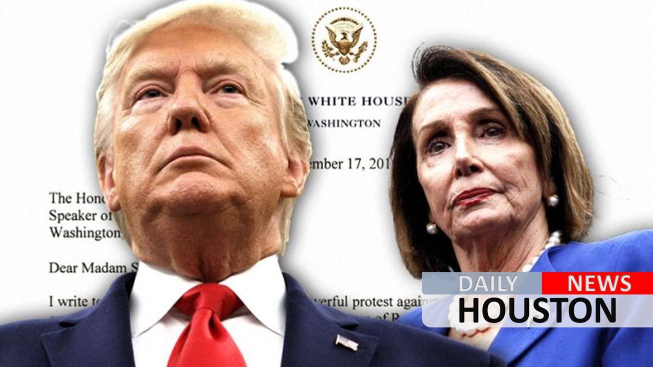 Trump tells Pelosi in blistering letter that Dems are ‘declaring open war on American Democracy’