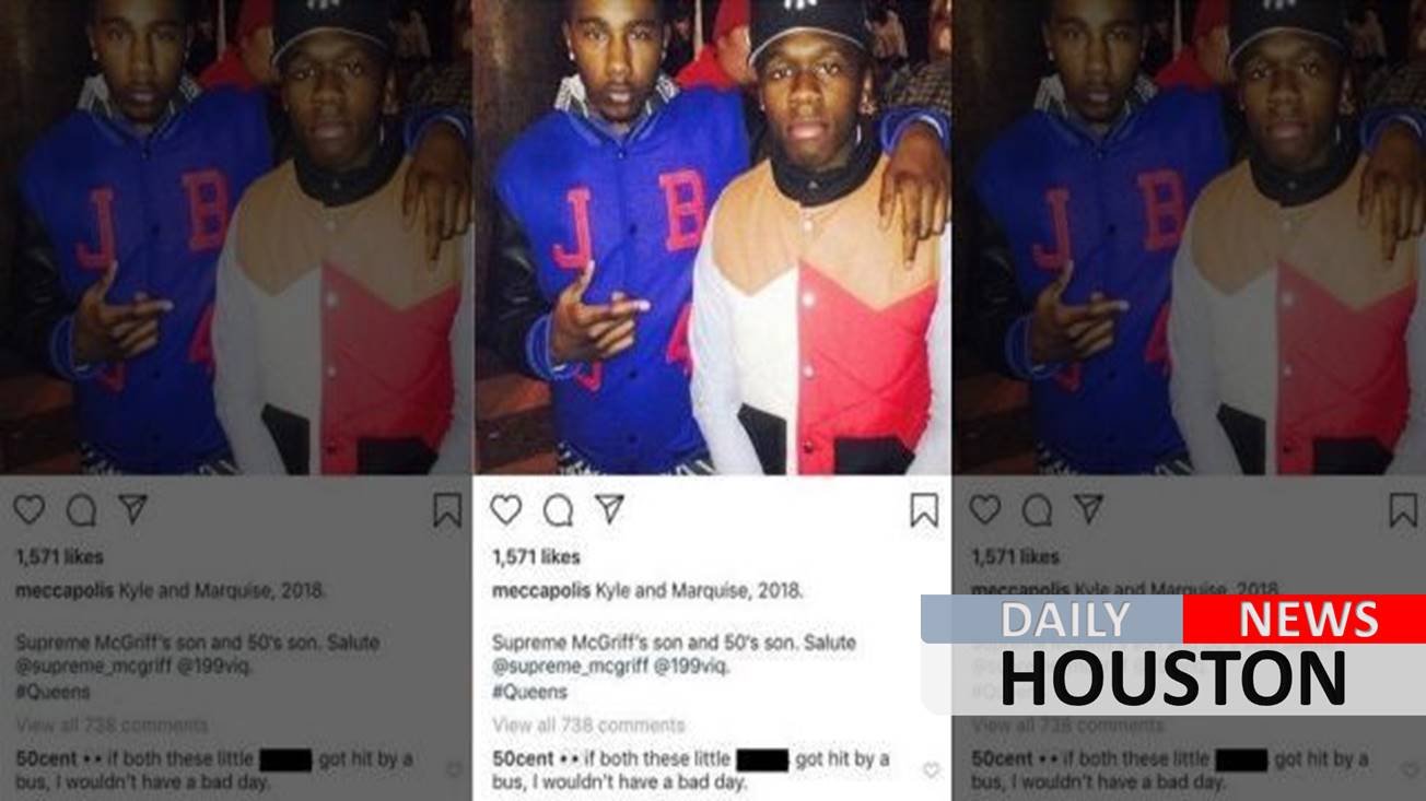 50 Cent says he ‘wouldn’t have a bad day’ if son was hit by a bus