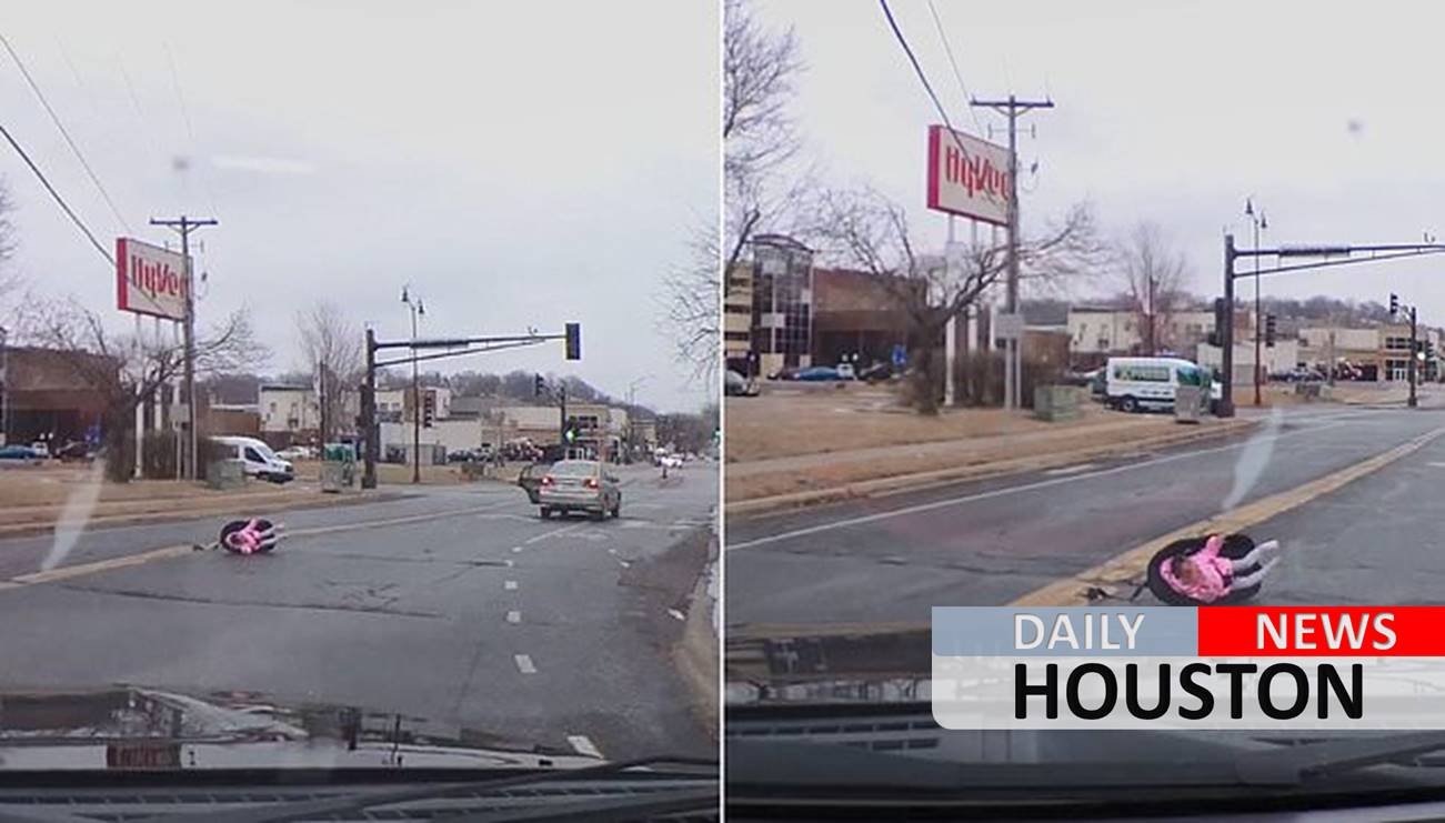 Girl, 2, flies out of vehicle in car seat, dash cam video shows