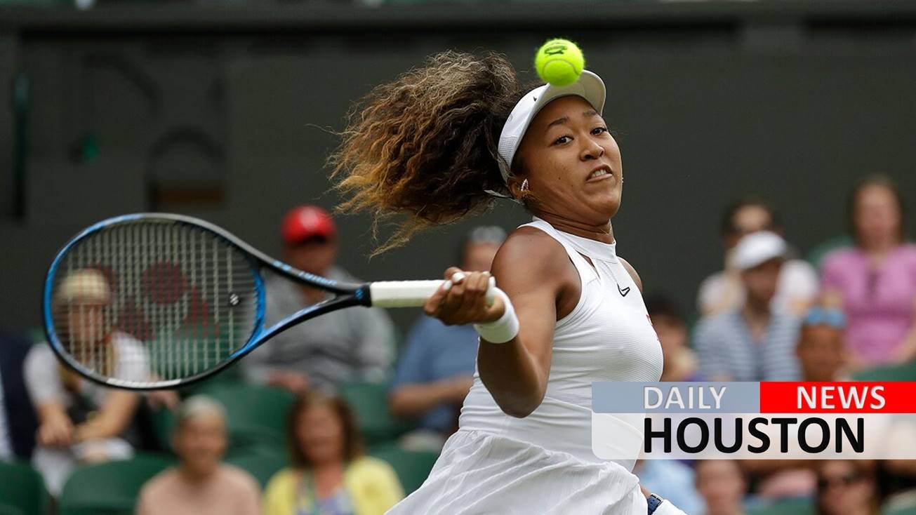 Naomi Osaka abruptly ends press conference after first-round defeat at Wimbledon: ‘Can I leave?’