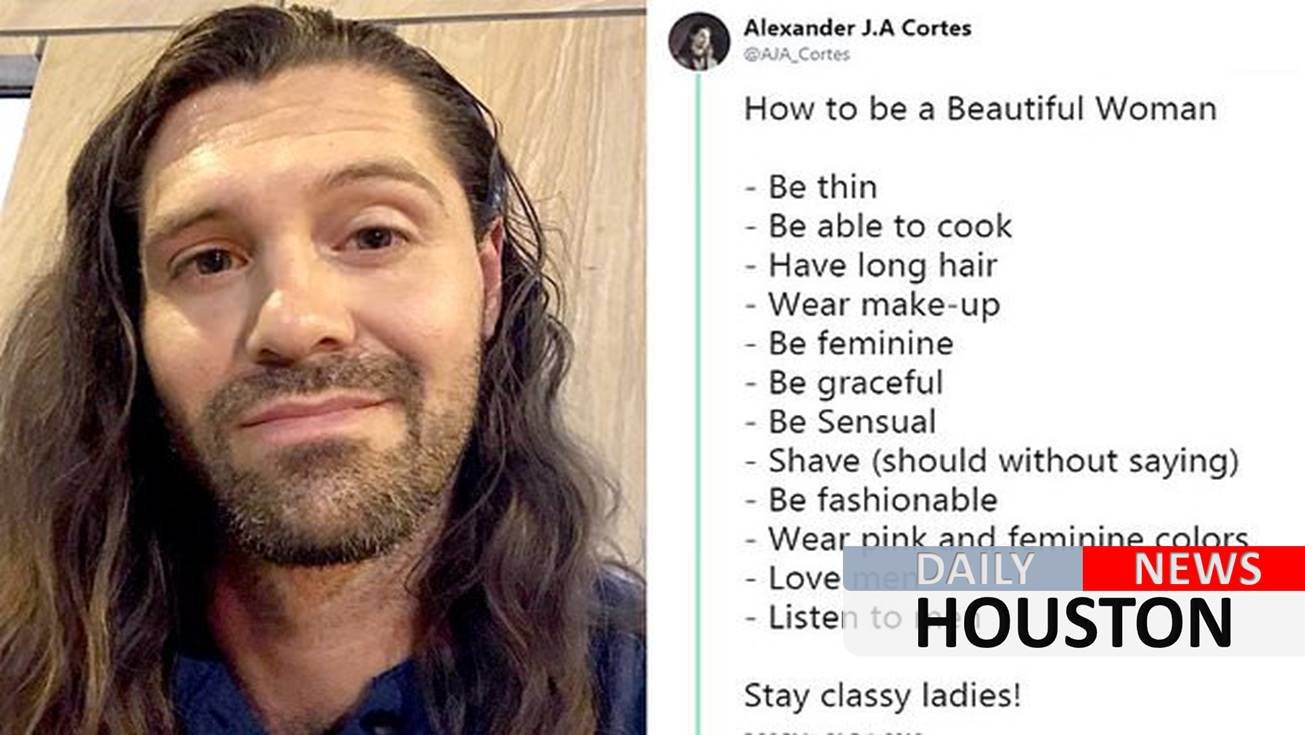 Man roasted on Twitter for ‘horrifying’ tips on ‘how to be a beautiful woman’