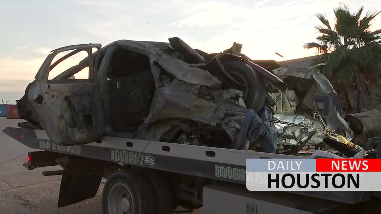 Wrong-way driver killed in fiery 100 mph crash while running from deputies