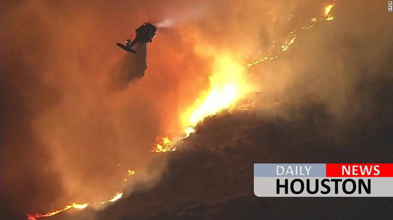 Kim Kardashian, Lady Gaga among those awaiting word on homes as California wildfires rage