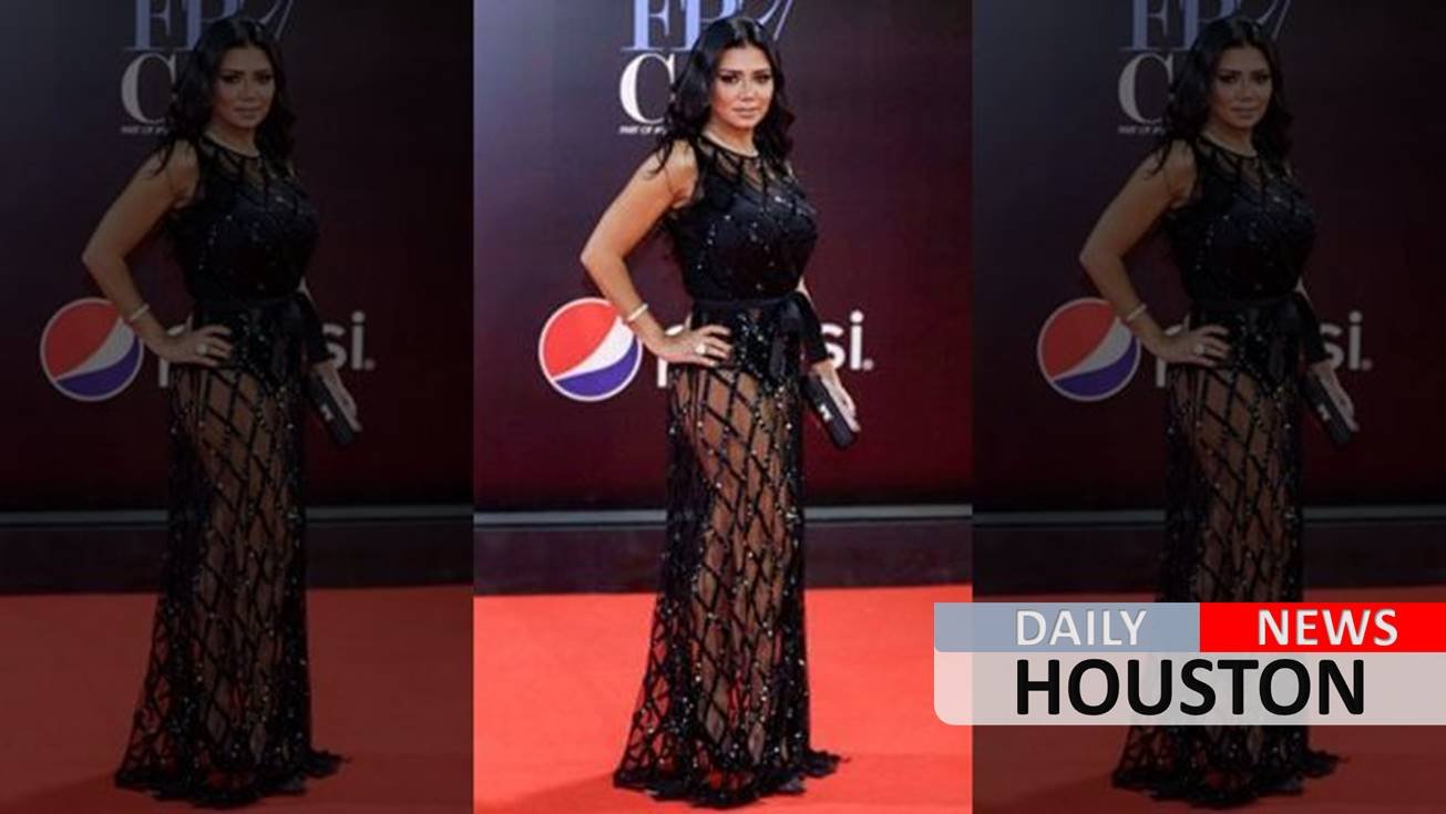 Egyptian actress charged with public obscenity after showing off legs in sheer dress