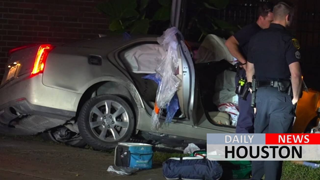 Man high on aerosol cans crashes during slow-speed chase