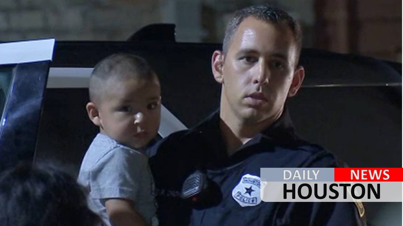 Toddler found wandering in road alone in southwest Houston