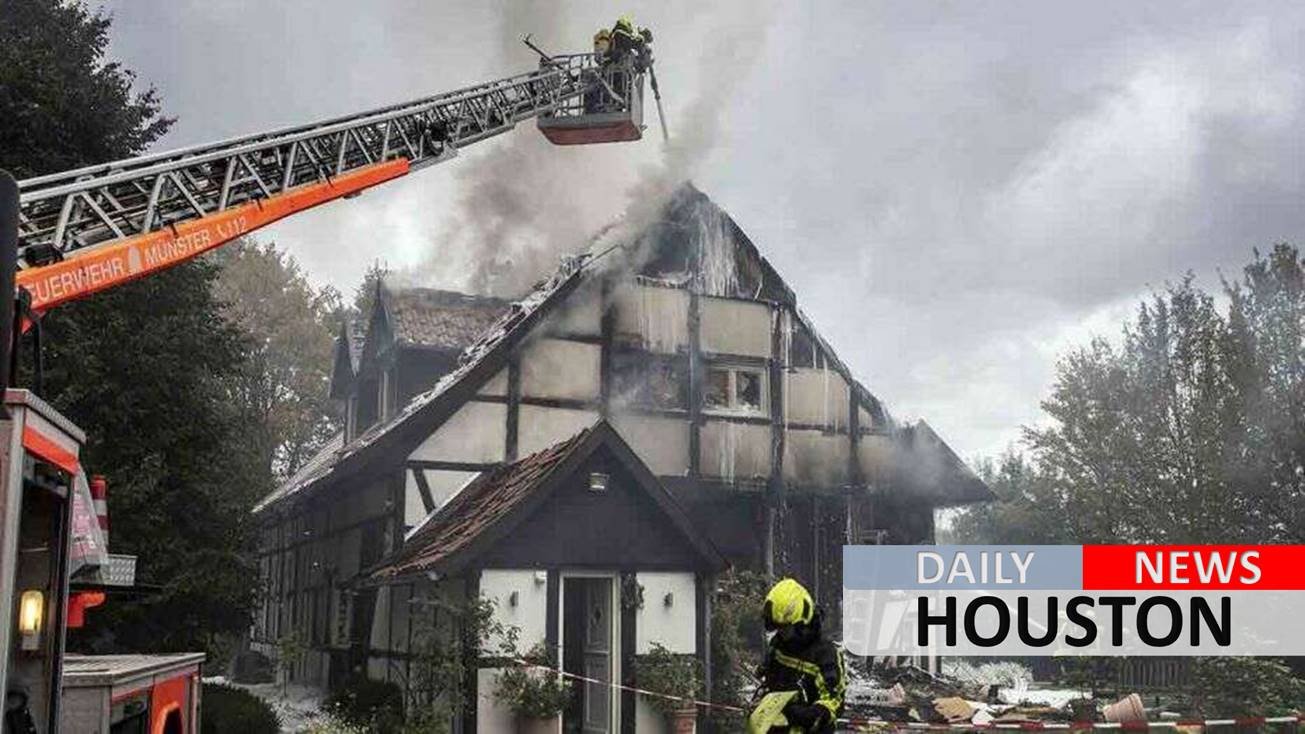 German mom, daughter facing eviction blow up house
