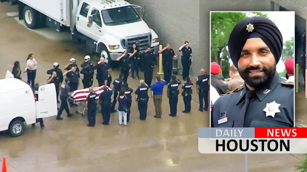 Harris County Deputy Sandeep Dhaliwal dies after being shot during traffic stop