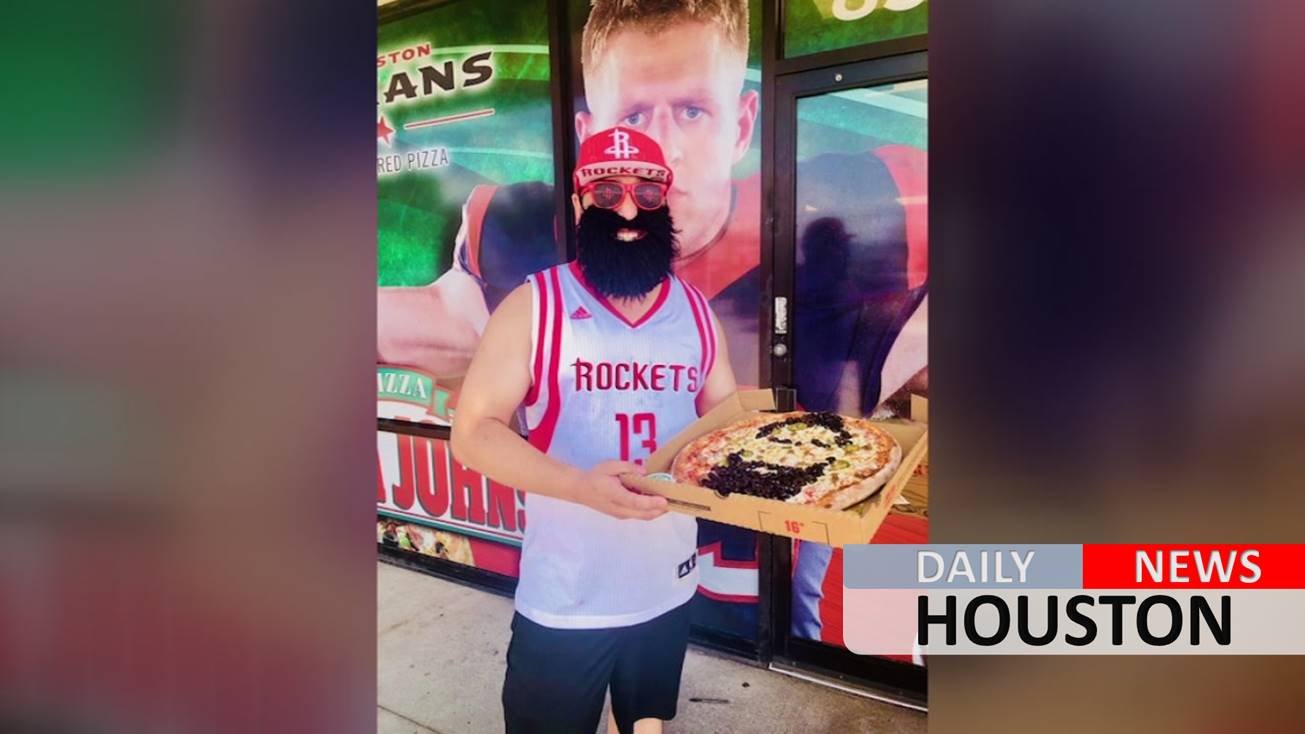 Rockets fans go all out to show appreciation for James Harden