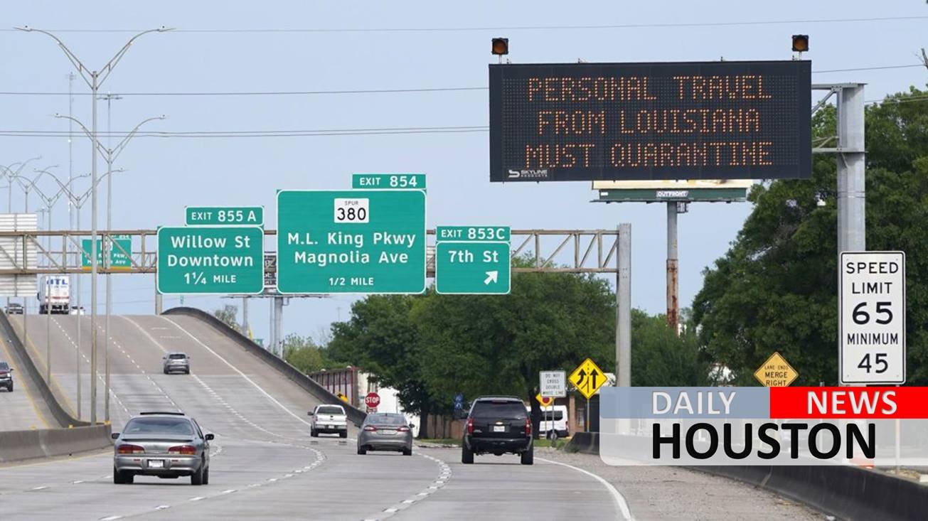 Texas quarantine order includes people driving from Louisiana