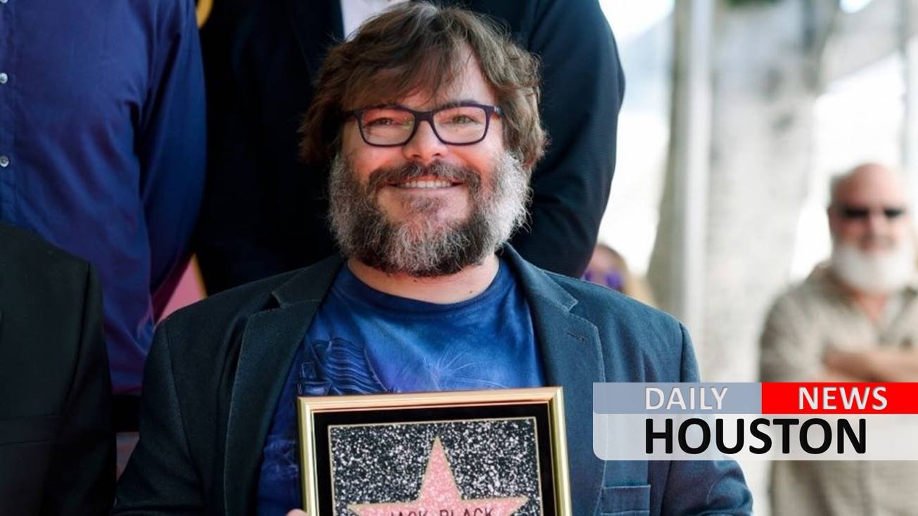 Jack Black calls Trump ‘piece of s—‘ at Hollywood Walk of Fame ceremony