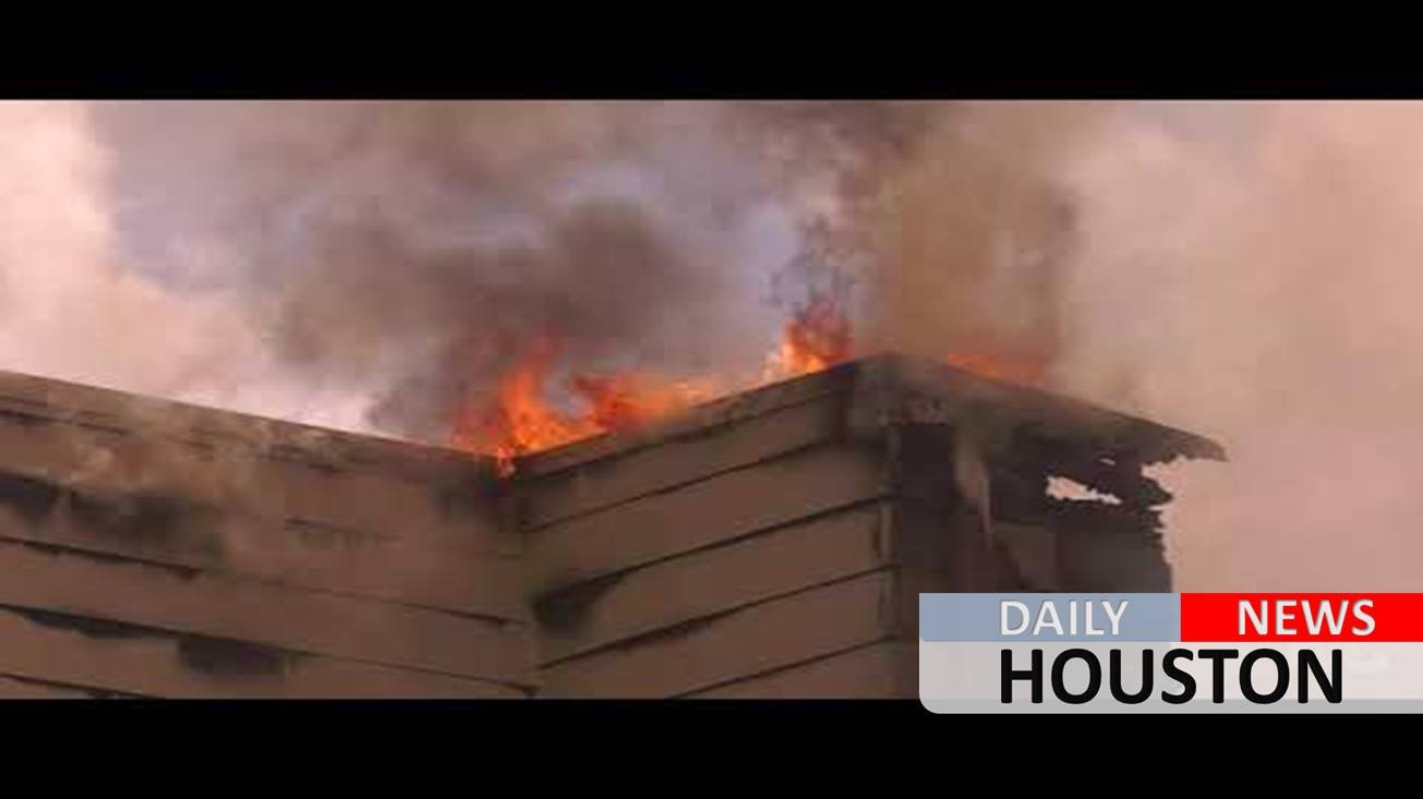 Firefighter injured during large apartment fire west of Galleria
