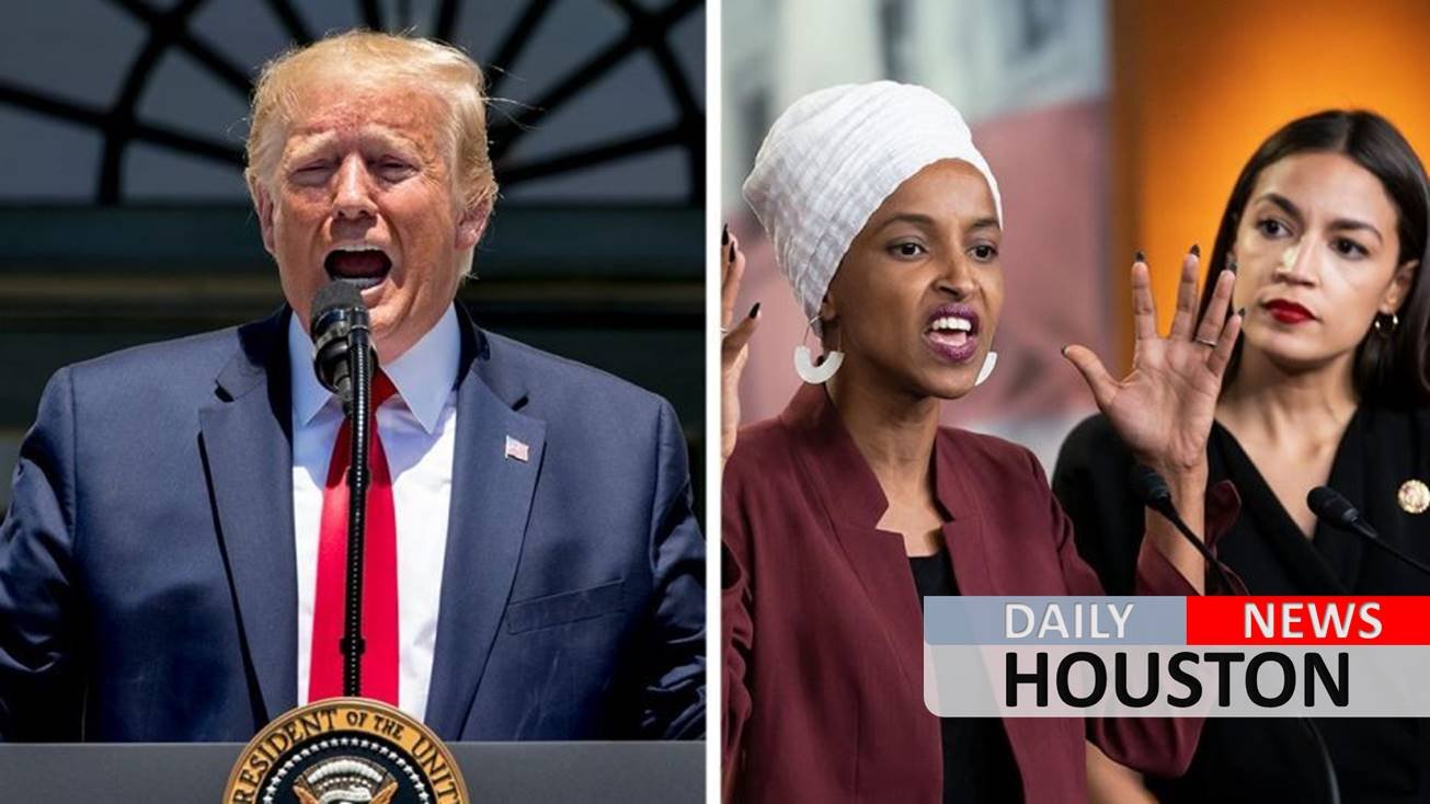 Trump fires back at Squad, challenges House to ‘rebuke’ them for ‘filthy and hate laced’ language