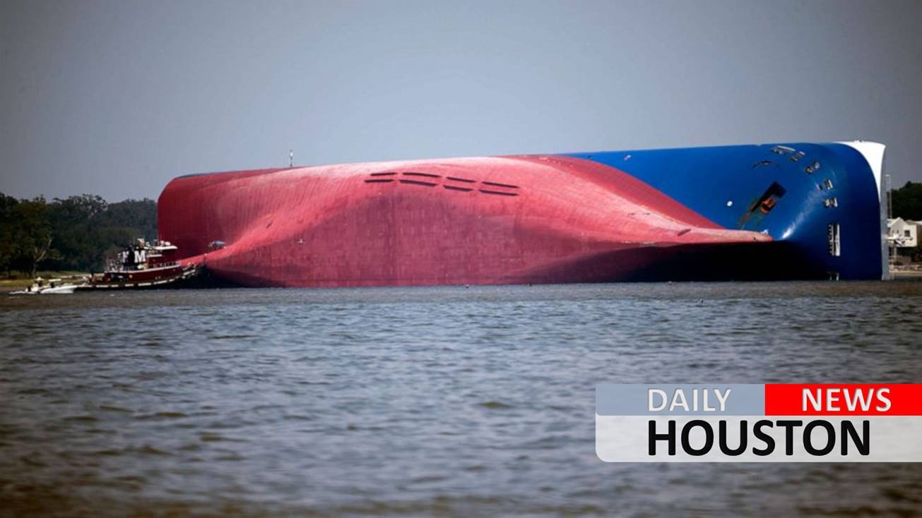 Coast Guard has freed 3 crew members from capsized cargo ship; efforts to save 4th ongoing