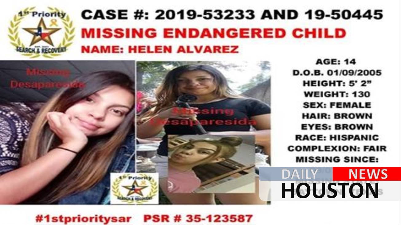 BPD searches for missing 14-year-old girl last seen 14 days ago in the Houston area