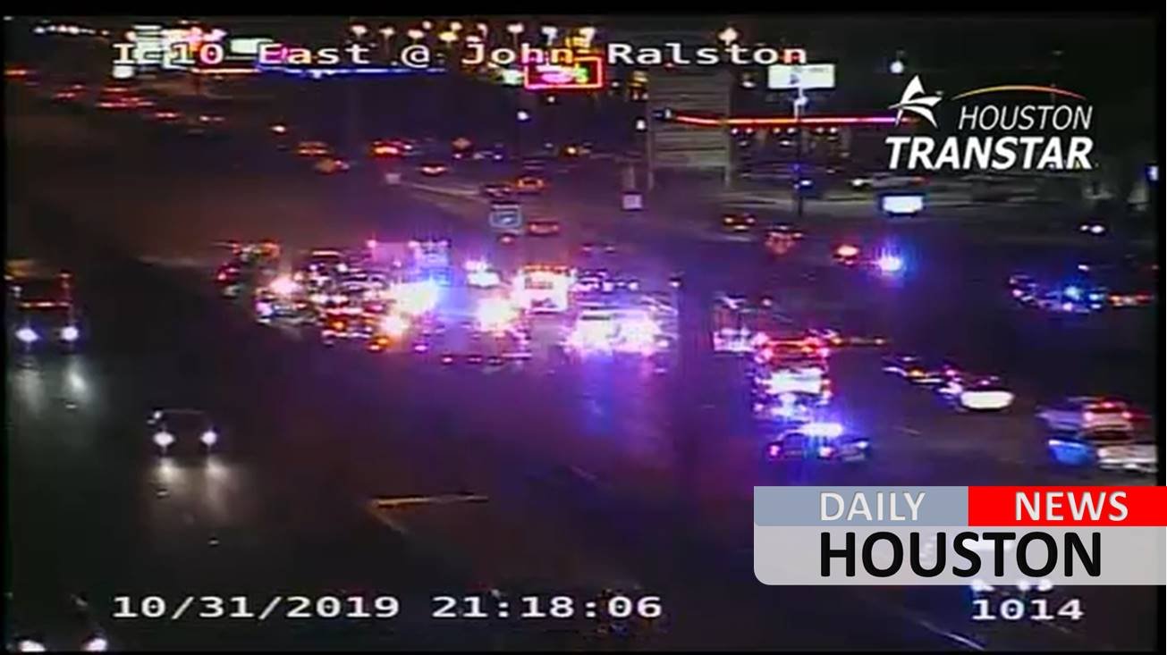 Speeding suspects crash into 9 vehicles across Houston