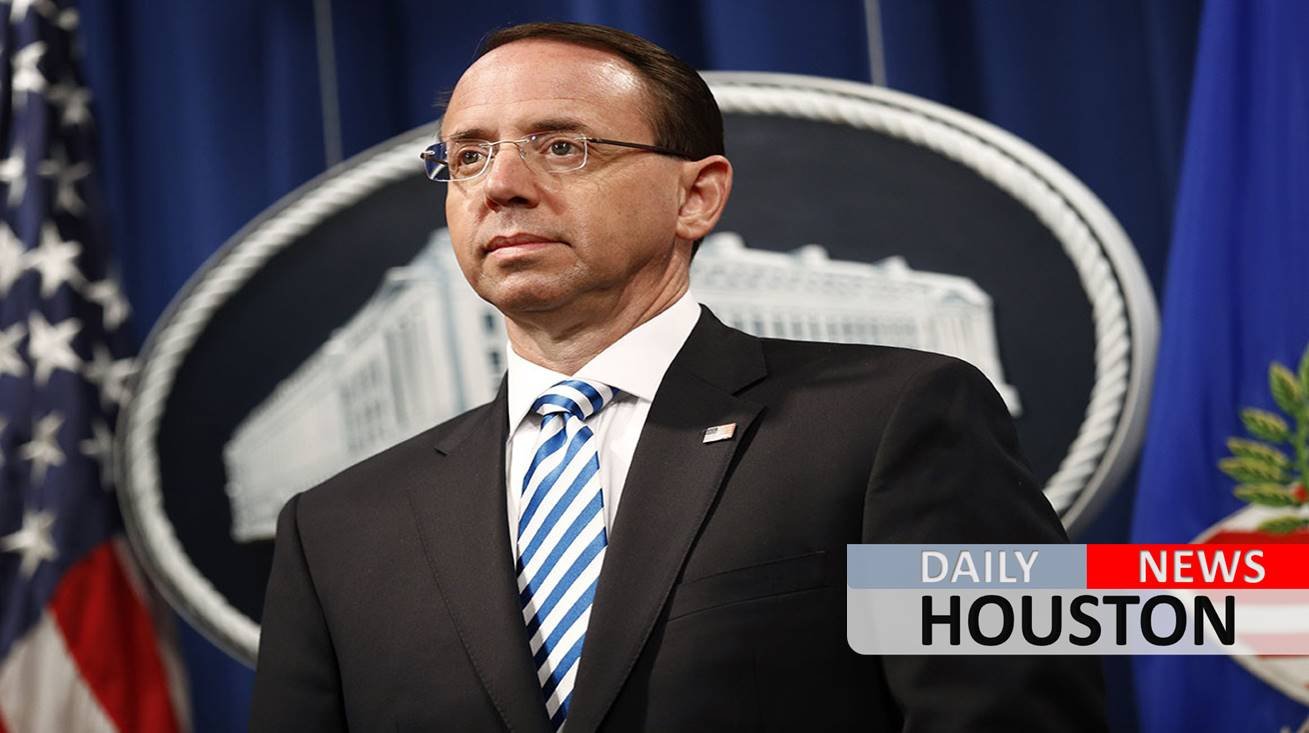 Deputy AG Rod Rosenstein submits resignation