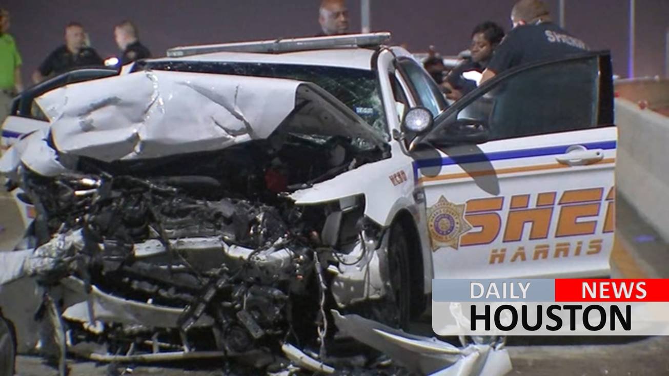 Deputies hurt, prisoner killed in wrong-way crash with suspected drunk driver on Westpark Tollway
