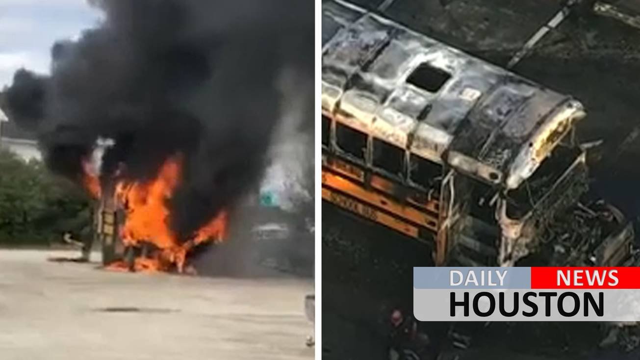 HISD bus catches fire with student with special needs inside