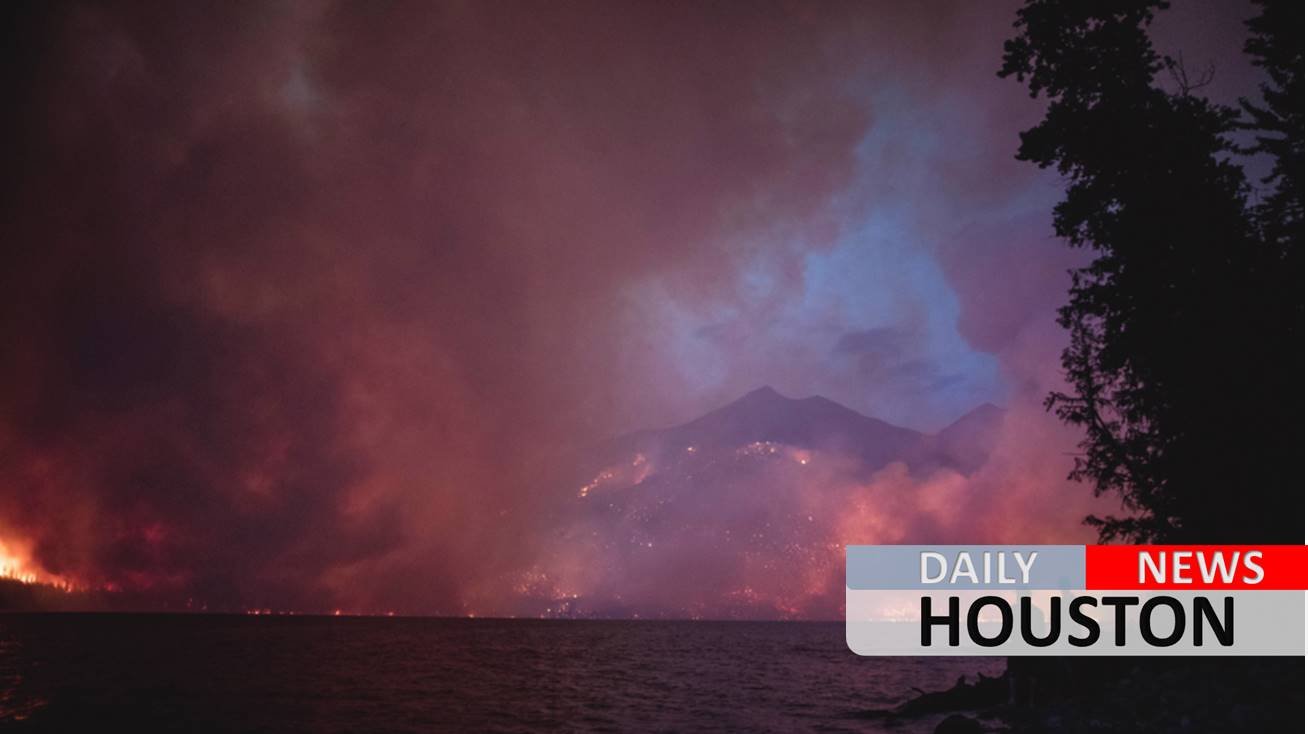 Wildfire moves closer to Glacier National Park’s scenic road