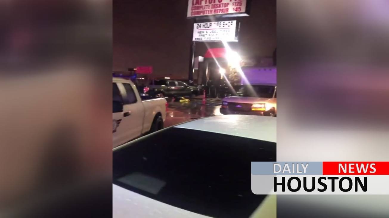 Boy hit by shrapnel after tire shop employee blasts bullets during fight