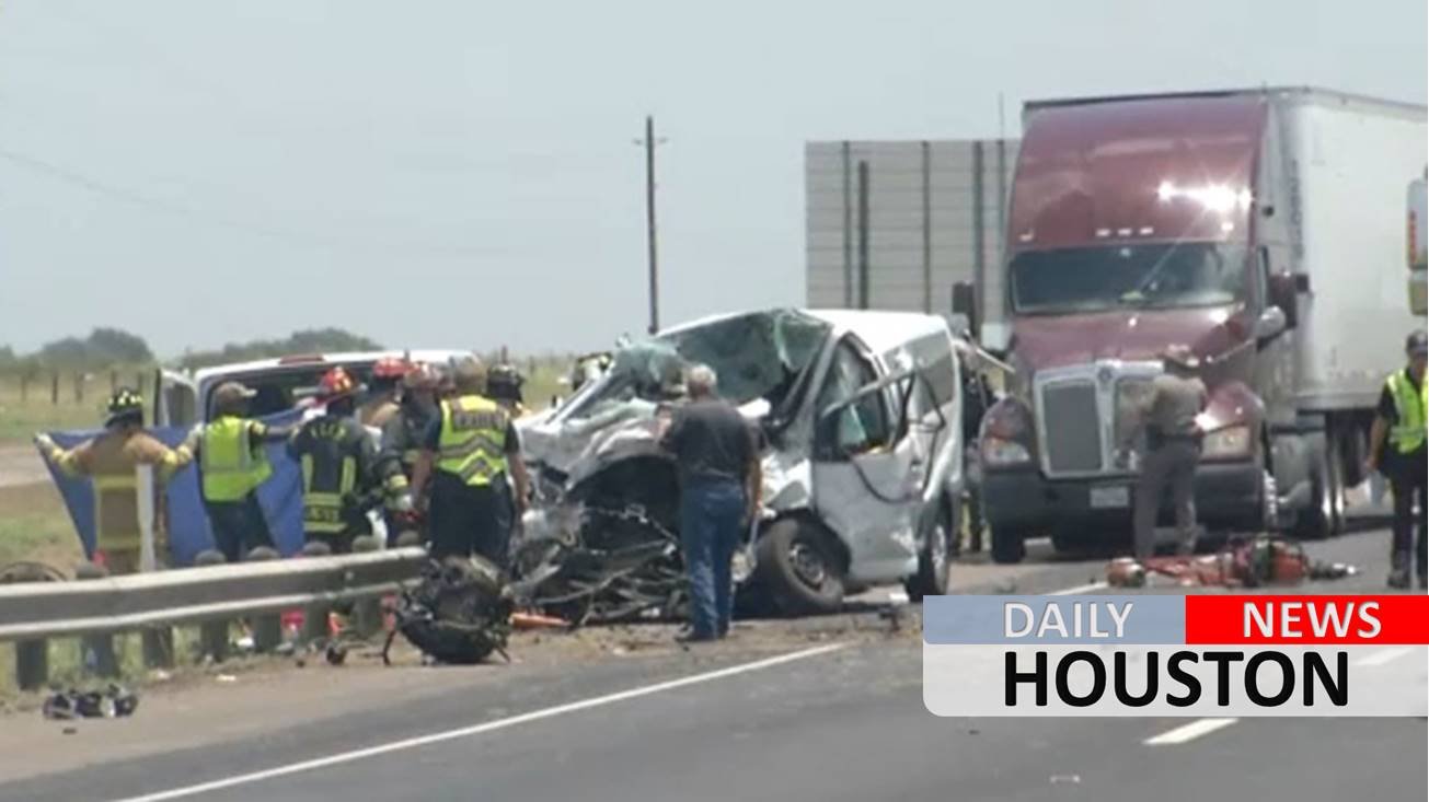 One woman, two men, and two children killed in multi-vehicle crash near Victoria