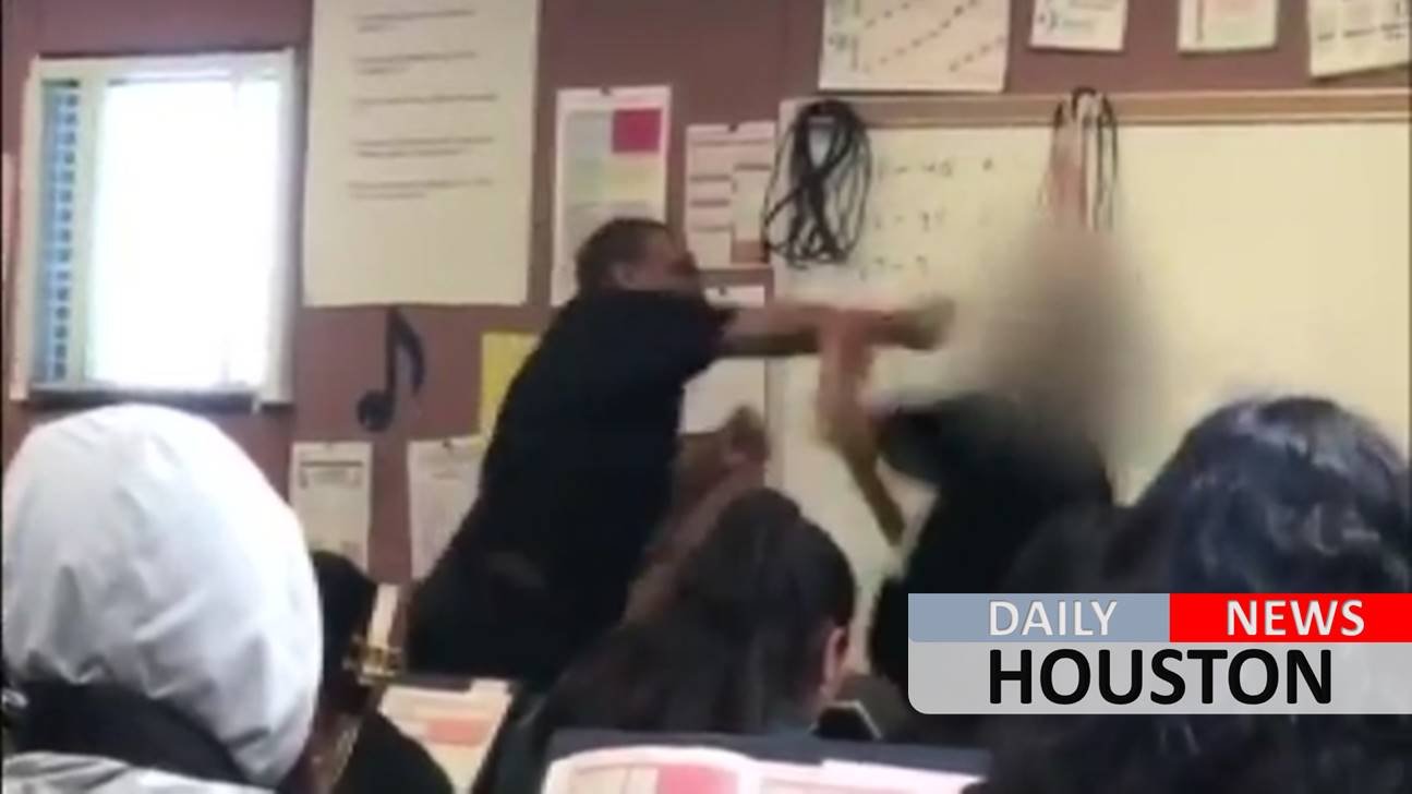 Teacher caught on video punching student receives support, growing GoFundMe account