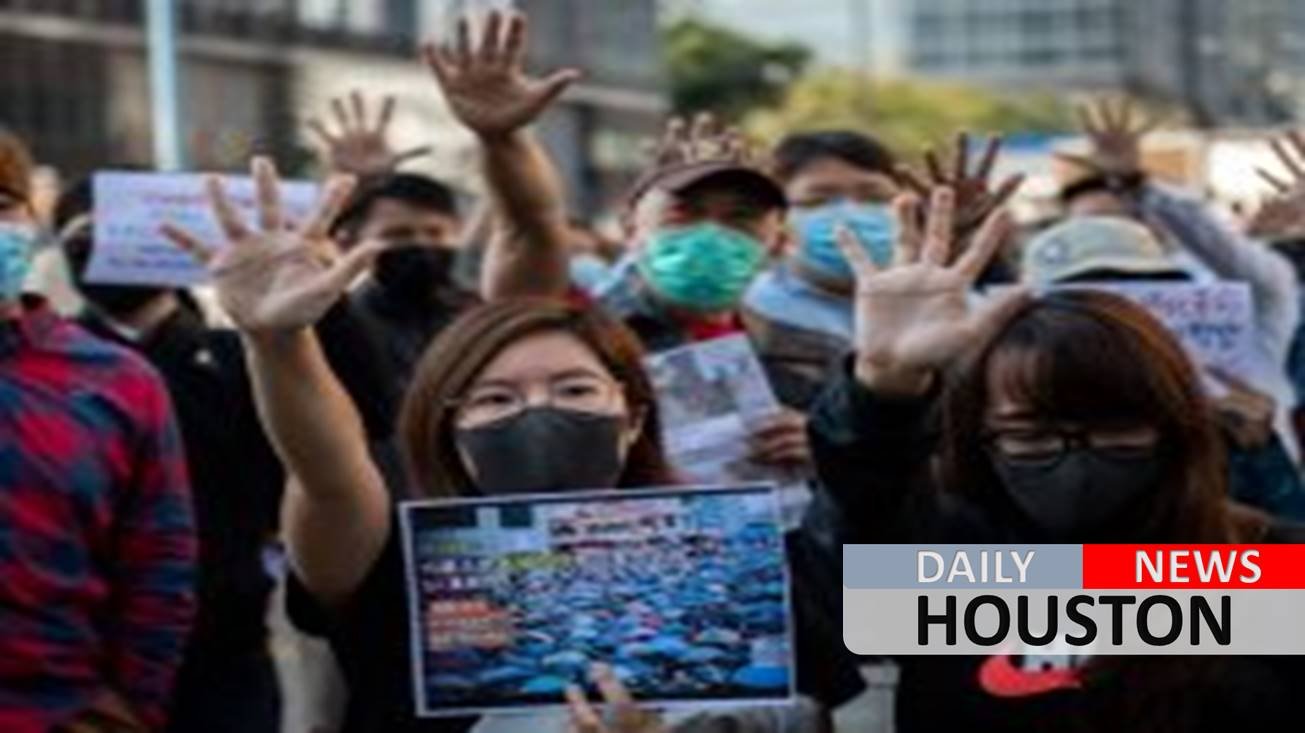 Hong Kong protesters praise Trump, Congress for law; Beijing calls move sinister