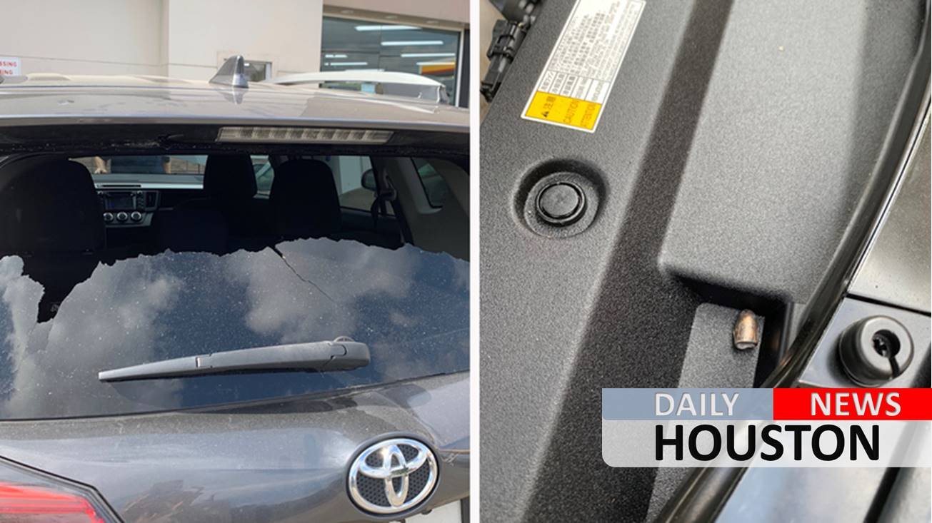 Couple shot at while driving on I-10 in east Houston