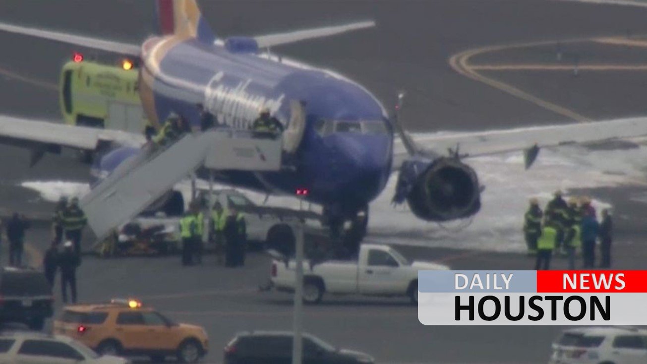 Southwest Airlines plane’s engine explodes; passenger reportedly hit with shrapnel