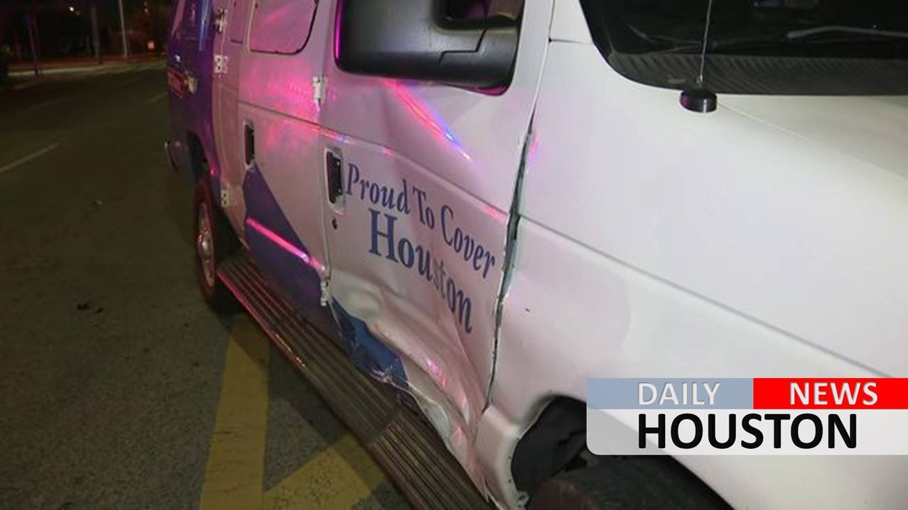 Suspect who crashed into news van and stole cop car arrested