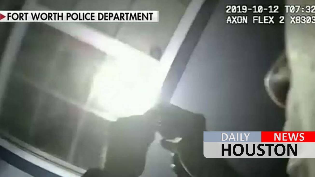 Fort Worth police officer jailed on murder charge after resigning in shooting that killed woman in home